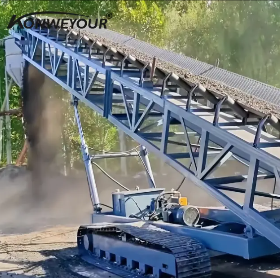 Жогорку Incline толкундуу Sidewall Belt Conveyor