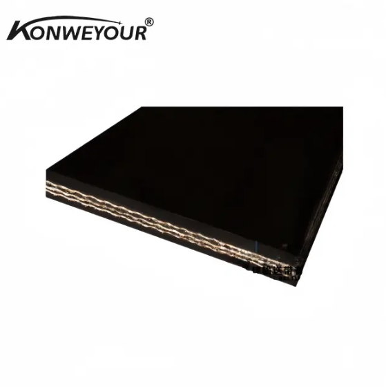 Кийүү туруктуу түтүк резина Conveyor Belt