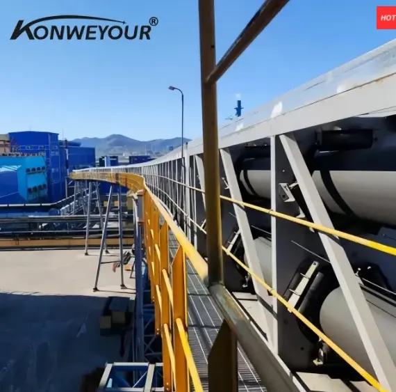 Жабык түтүктүү Belt Conveyor